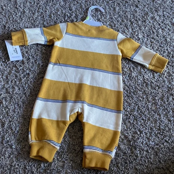 Carter’s 3 Month Baby Boy Long Sleeve Onesie Outfit - Picture 3 of 3